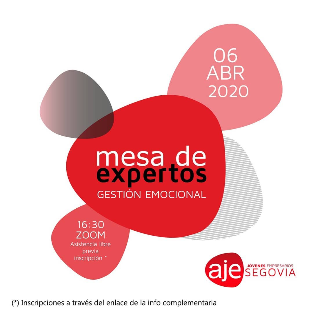 Mesa de expertos “Gestión Emocional” de AJE Segovia.