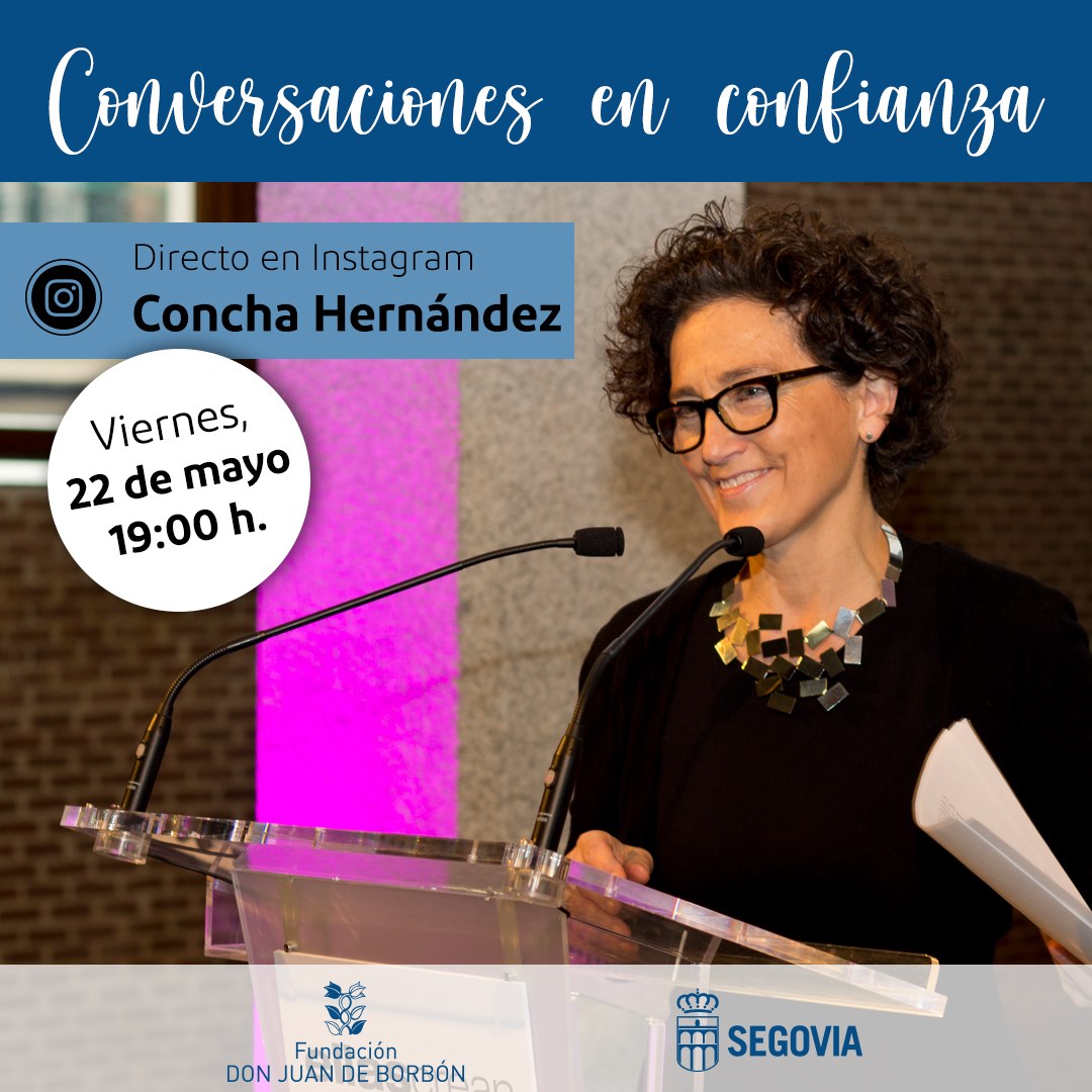 'Conversaciones en confianza' con Concha Hernández - Fundación Juan de Borbón