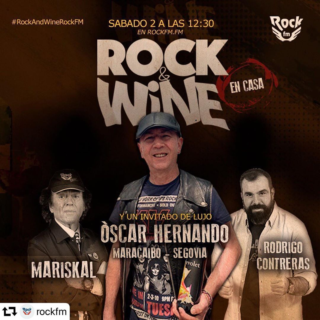 Óscar Hernando de 'Maracaibo' en Rock & Wine