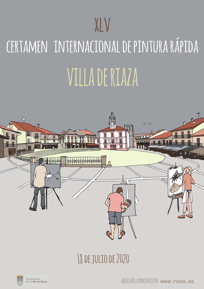 XLV Certamen de Pintura Rápida al Aire Libre Villa de Riaza