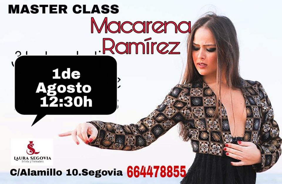 Master Class Macarena Ramírez en Laura Segovia