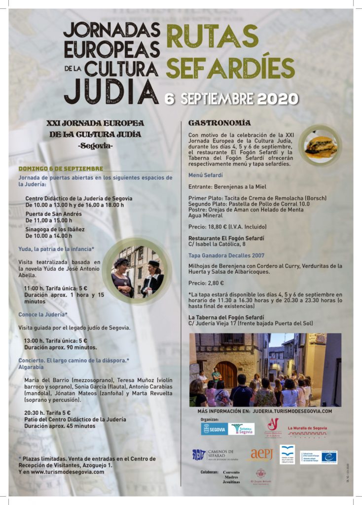 Jornada Europea de la Cultura Judía en Segovia 